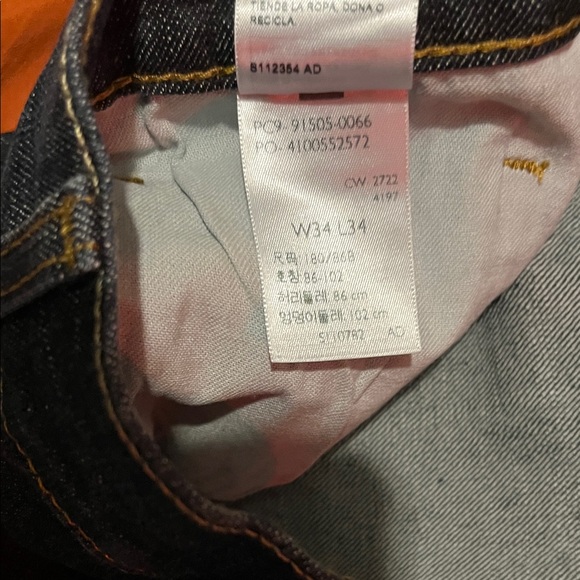 Signature by Levi Strauss Dark Wash Relaxed Jeans - Picture 9 of 9